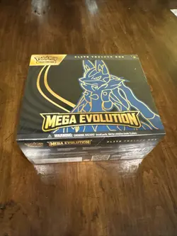 Pokemon Mega Evolution Elite Trainer Box New Sealed English Pokemon TCG ETB - Image 1