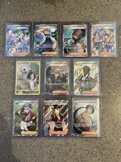 Pokemon TCG x 10 Mix Trainers Bundle - Mint - Never Played. - Image 1