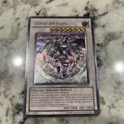 Yugioh Scrap Dragon DREV-EN043 Ultimate Rare NM - Image 1