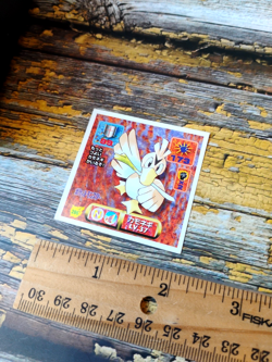 Farfetch'd - 286 - Vintage 1997 CGTSJ Pokemon Amada Sticker Seal - Image 4