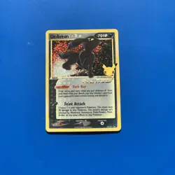 Pokemon TCG: Shiny Umbreon Gold Star 17/17 Celebrations 25th Anniversary - Image 1