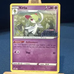Kirlia SWSH271 Silver Tempest Prerelease Black Star Promo NM - Image 1