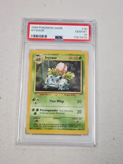 Pokemon Ivysaur Base Set #30 PSA 10 Gem Mint - Image 1