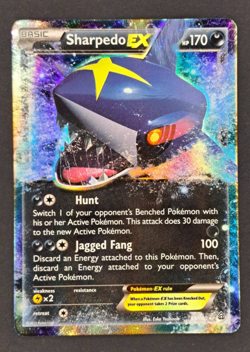 Pokemon TCG - Sharpedo EX - 91/160 - Ultra Rare - XY: Primal Clash [Near Mint] - Image 1