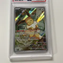 2025 Pokemon SVP Prismatic Evolutions POKEMON CENTER ETB PROMO #173 EEVEE PSA 9 - Image 3