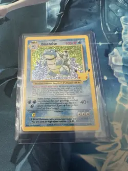 Blastoise 2/102 Celebrations: Classic Collection Holo Pokemon TCG English - Image 3