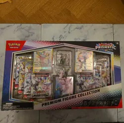 Pokemon TCG Prismatic Evolutions Premium Figure Collection- New Sealed - Image 1