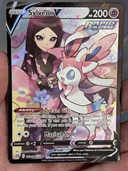 Sylveon V TG14/TG30 Brilliant Stars Trainer Gallery Pokemon TCG Holo - Image 2
