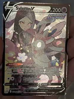 Sylveon V TG14/TG30 Brilliant Stars Trainer Gallery Pokemon TCG Holo - Image 3