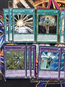 21 Card Masked Hero Bundle/Deck Core SDHS/PGL3/PGL2/PRC1 NM/LP 1st Ed Yu-Gi-Oh - Image 2