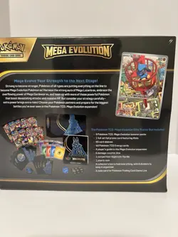 Pokemon TCG Mega Evolutions Elite Trainer Box Lucario Art - Image 2