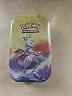 POKEMON KANTO POWER MINI TIN **NEW SEALED** MEWTWO - Image 1