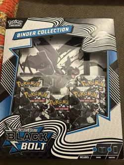 Pokemon Black Bolt Binder Collection SV10.5 - Image 1