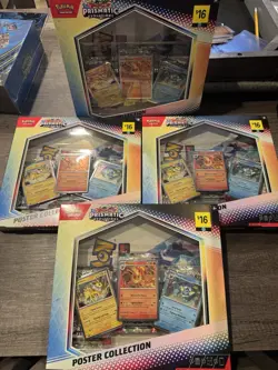Pokemon TCG Prismatic Evolutions Poster Collection Factory Sealed (Lot of 4) - Image 5