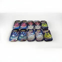 LOT OF 10 2 Full Sets - Pokemon TCG Sealed Paldean Fates Mini Tin - Sealed MINT - Image 2