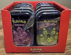 LOT OF 10 2 Full Sets - Pokemon TCG Sealed Paldean Fates Mini Tin - Sealed MINT - Image 3