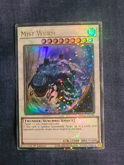 Yu-Gi-Oh TCG Mist Wurm (Duel Terminal) HAC1-EN166 1st Edition - Image 1