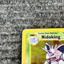 Pokemon TCG Nidoking Base Set 11/102 Holo Rare Unlimited 1999 WOTC - Image 2