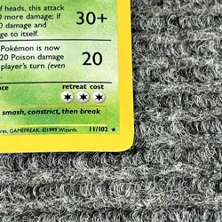 Pokemon TCG Nidoking Base Set 11/102 Holo Rare Unlimited 1999 WOTC - Image 4