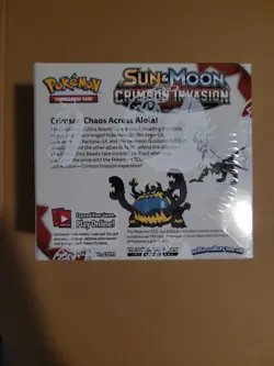 Pokemon Sun & Moon: Crimson Invasion Booster Box - Image 2