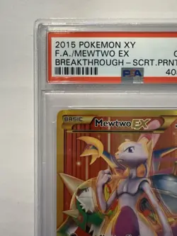 Pokemon XY Breakthrough Mewtwo EX #164/162 Secret Rare Full Art PSA 10 GEM MINT - Image 4