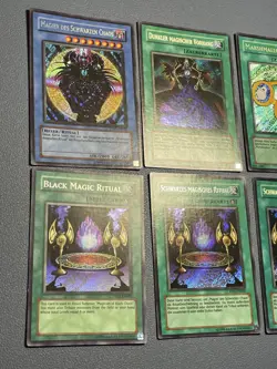 Yu-Gi-Oh! 6x PP01 Secret Rare Magier Chaos, Marshmallons Brille, Black Magic etc - Image 2