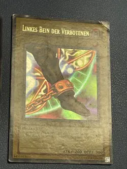 Yu-Gi-Oh! Exodia Right Leg/Left Leg Forbidden One LOB Ultra Rare Linkes Bein - Image 4