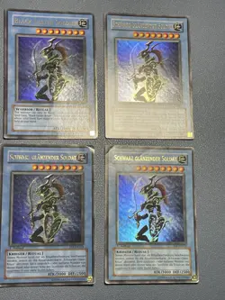 Yu-Gi-Oh! 6x Black Luster Soldier / Schw. Glanzender Soldat SYE 1.Edition / unl. - Image 3