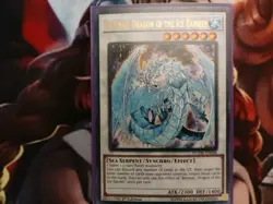 Yugioh! Brionac, Dragon of the Ice Barrier - DUDE-EN008 - Ultra Rare - 1st Ed NM - Image 1