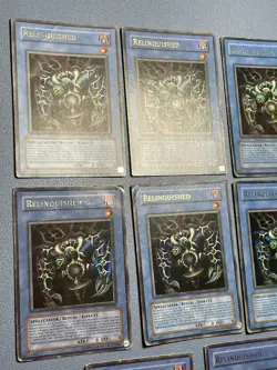 Yu-Gi-Oh! 8x Relinquished SDP Ultra Rare Starter Deck Pegasus Aufgegeben 2002 - Image 2
