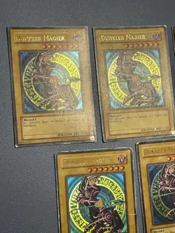 Yu-Gi-Oh! 5x Dunkler Magier / Dark Magician SDY Ultra Rare Yugi Starter Deck - Image 2