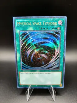 Yu-Gi-Oh! Mystical Space Typhoon HAC1-EN023 Duel Terminal Ultra Rare 1st Ed... - Image 1