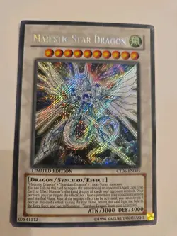 Yu-Gi-Oh! Majestic Star Dragon CT06-EN003 LIMITED EDITION Secret Rare!!! - Image 1