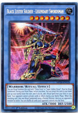 Black Luster Soldier - Legendary Swordsman - MP24-EN129 Secret Rare Yugioh - Image 1