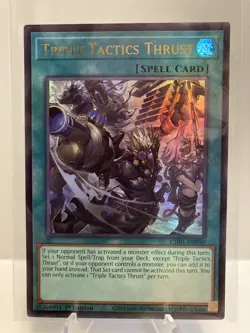 Yu-Gi-Oh! Triple Tactics Thrust CH01-EN030 * Ultra Rare * 1st Edition NM - Image 1