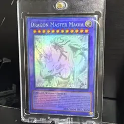 Yu-Gi-Oh! TCG Dragon Master Magia Custom Ghost Rare - Image 1