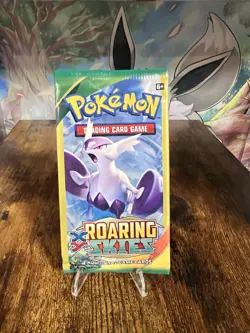 Pokemon TCG Roaring Skies 3-Card Booster Pack Sealed RARE - Image 1