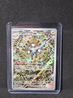Magneton 159/SVP Pokemon Card NM Scarlet & Violet Promo Illustration Rare Holo - Image 1