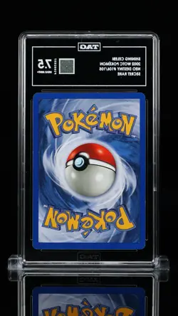 TAG 7.5 NM+ Shining Celebi Secret Rare 106/105 Neo Destiny Pokemon Card 2002 - Image 2