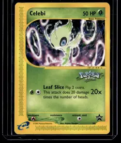 Celebi 50/53 WoTC Promo English Pokemon 4EVER Card - Image 1