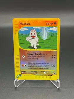 Machop 74/144 Reverse Holo Skyridge Pokemon Card WoTC - Image 1