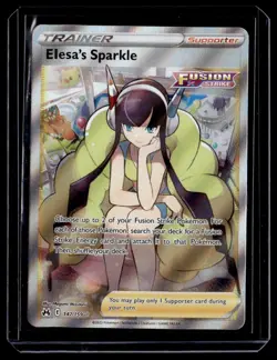 Elesa's Sparkle (Full Art) 147/159 Crown Zenith Ultra Rare English Pokemon Card - Image 1