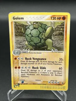 Golem Holo 5/97 Rare EX Dragon Pokemon Card 2003 WoTC - Image 1