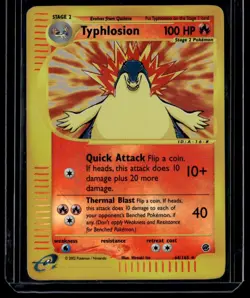 Typhlosion 064/165 Reverse Holo Expedition Pokemon Card WoTC E-Reader MP - Image 1