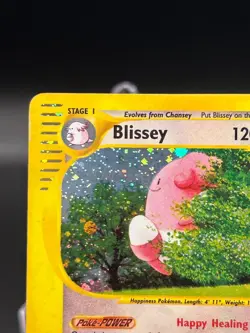 Blissey Holo Rare H6/H32 Aquapolis WoTC Pokemon Card 2002 E-Reader - Image 3