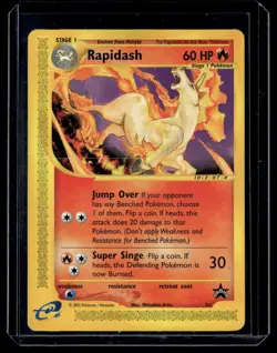 Rapidash 51/53 WoTC Promo English Pokemon Card - Image 1