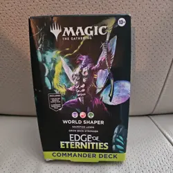 Magic The Gathering Edge of Eternities Commander Deck - World Shaper Sealed - Image 1