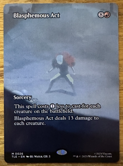 MTG: Avatar: The Last Airbender Eternal-Legal, Blasphemous Act - Image 1