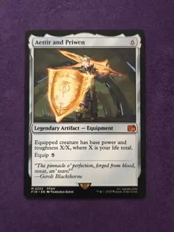 MTG Magic the Gathering Aettir and Priwen (253/764) Final Fantasy FIN - Image 1