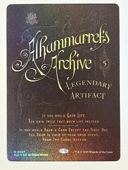 Alhammarret's Archive Secret Lair Countdown Encyclopedia Kit Foil MTG NM - Image 1